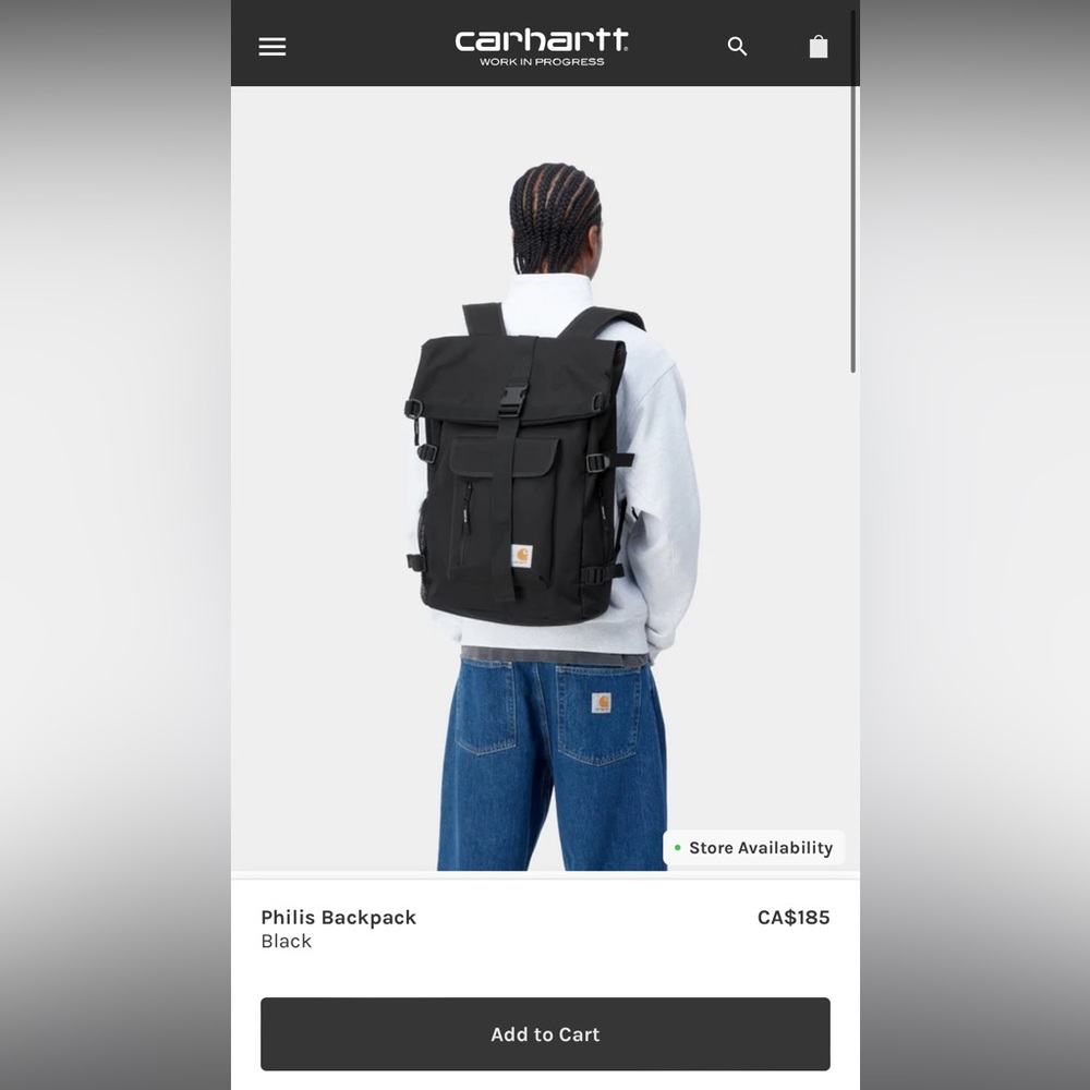 Carhartt WIP Khaki Philis Backpack